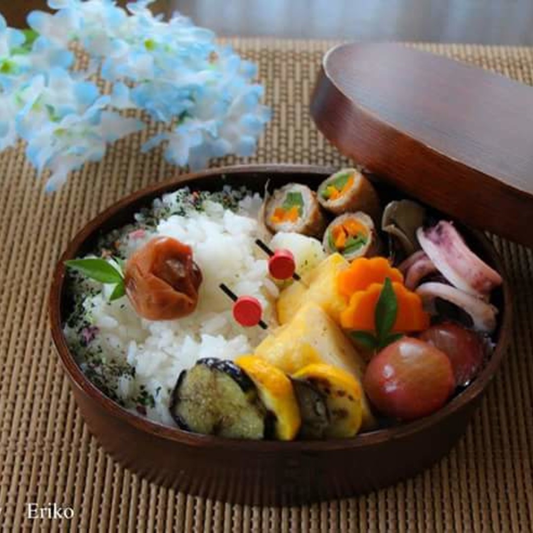 野菜の肉巻き弁当