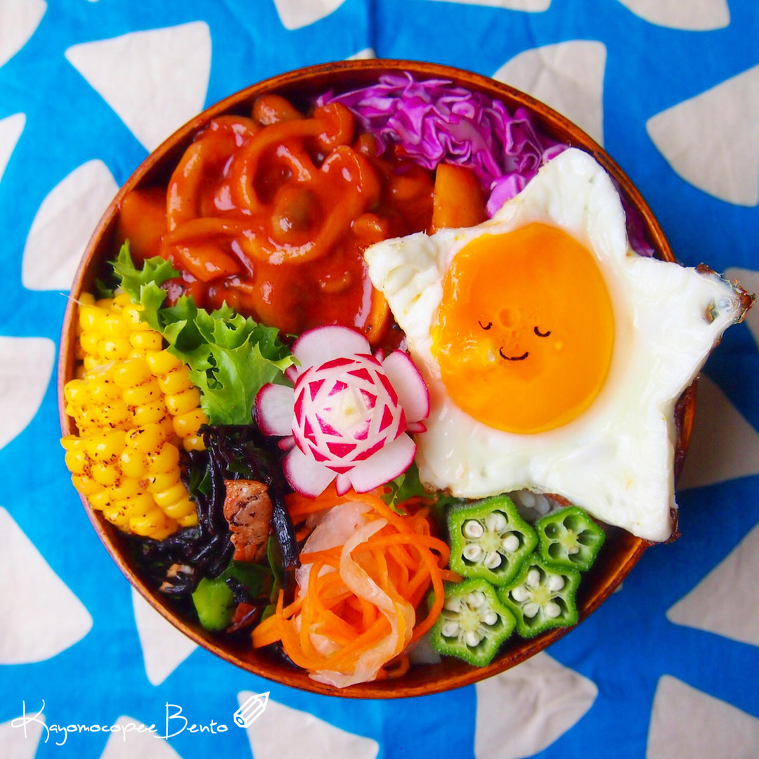 月見ハンバーグ弁当
