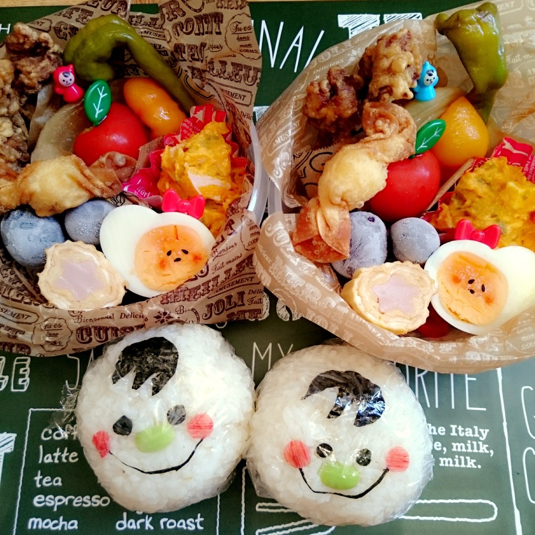 妹＆妹友のピクニック弁当