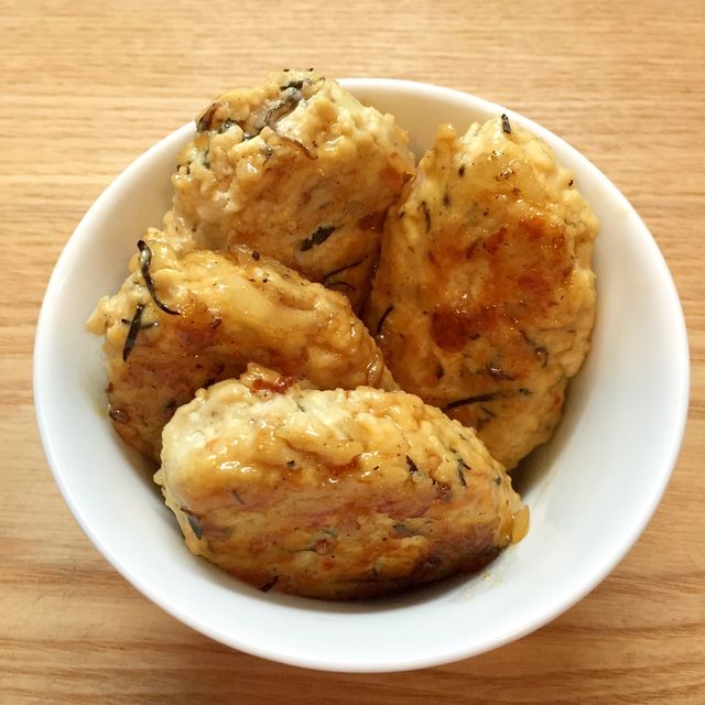 レンコン入り豆腐ハンバーグ