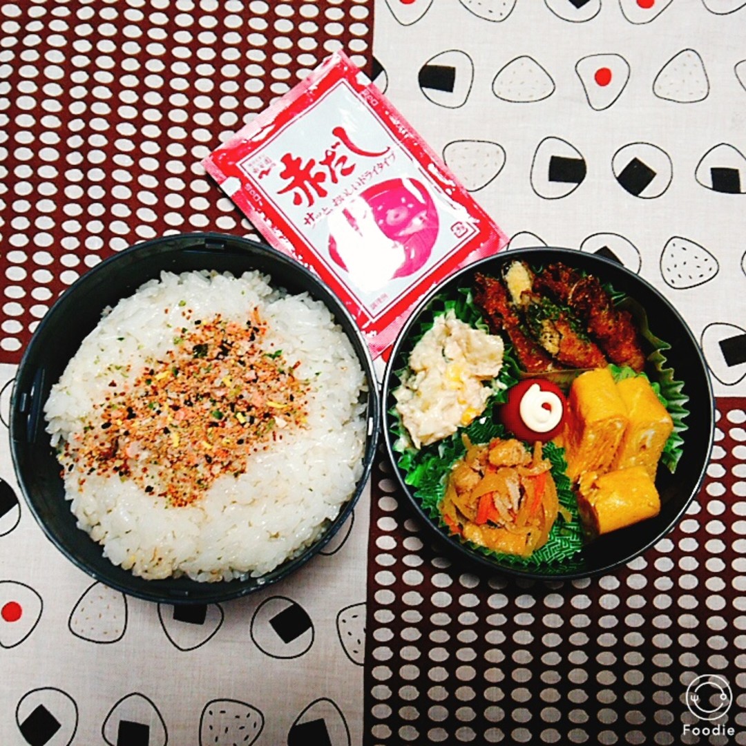 ししゃものカレー風味唐揚げ弁当
