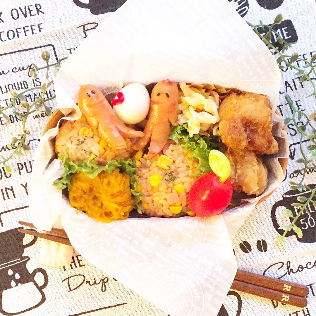 ケチャップライス弁当♪