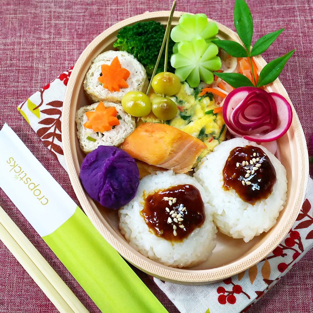 味噌おにぎり弁当