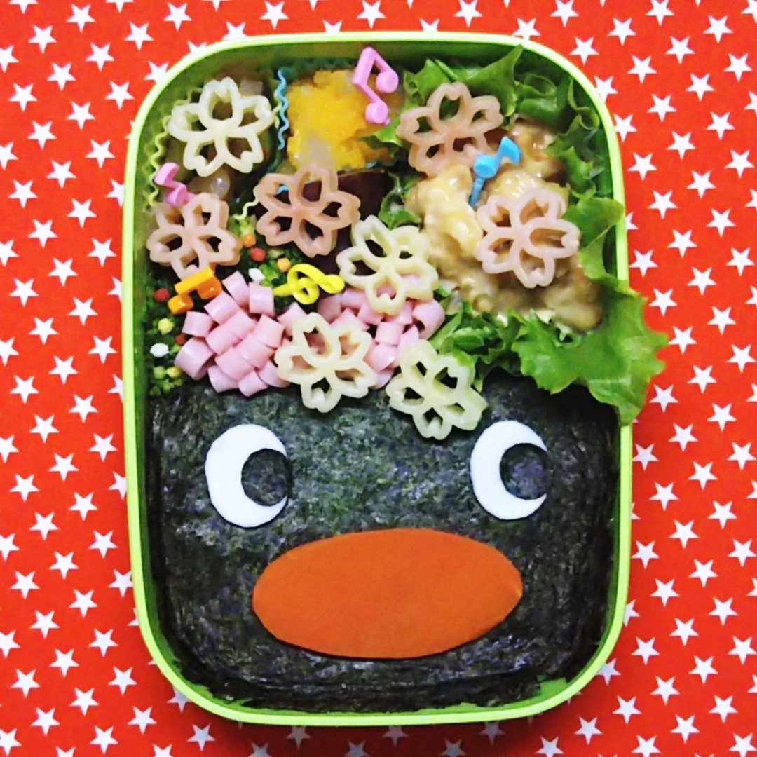 ババ～ン🎵とピングー海苔弁当
