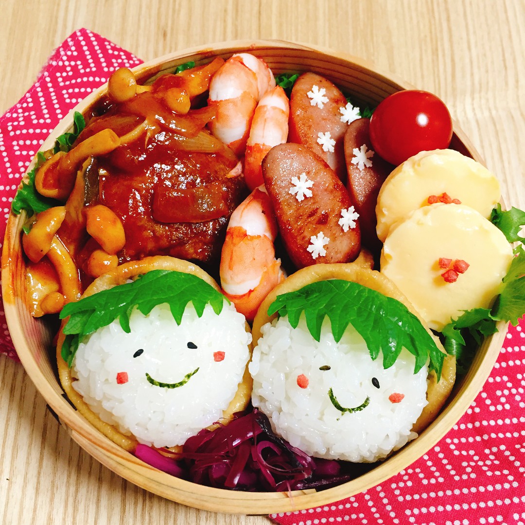 双子おいなりさん弁当