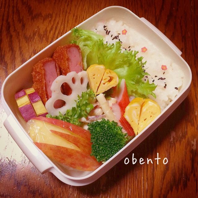 ハムカツ弁当