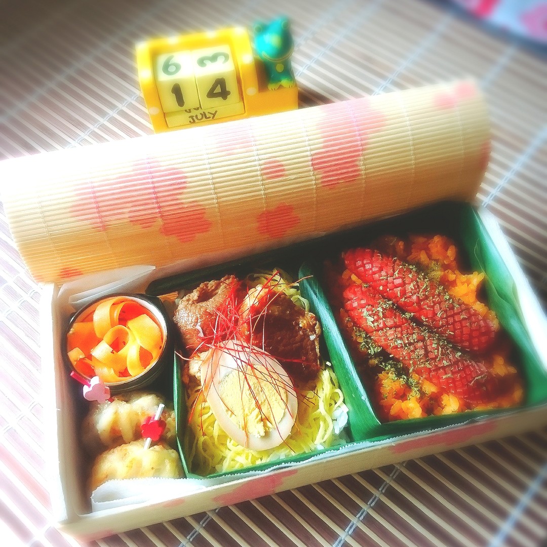 本日の旦那さん弁当♪