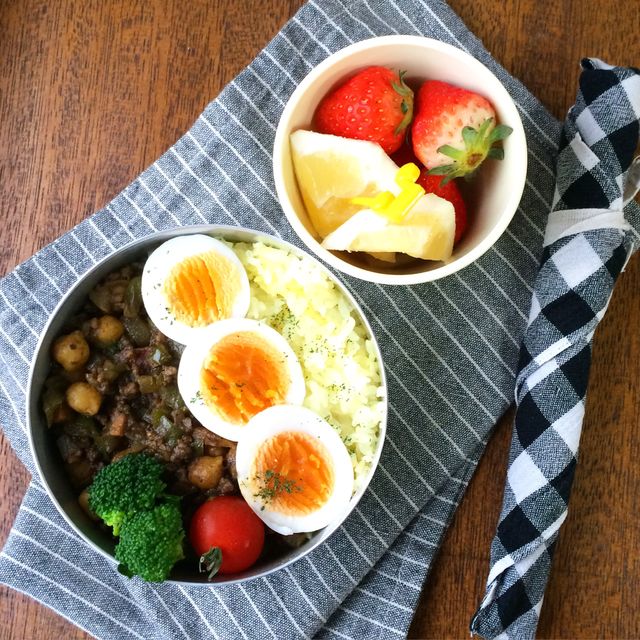 ドライカレー弁当