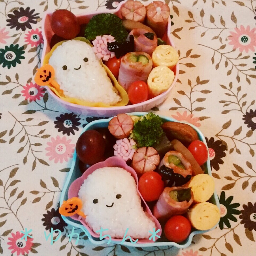 幼稚園弁当☆おばけﾁｬﾝ