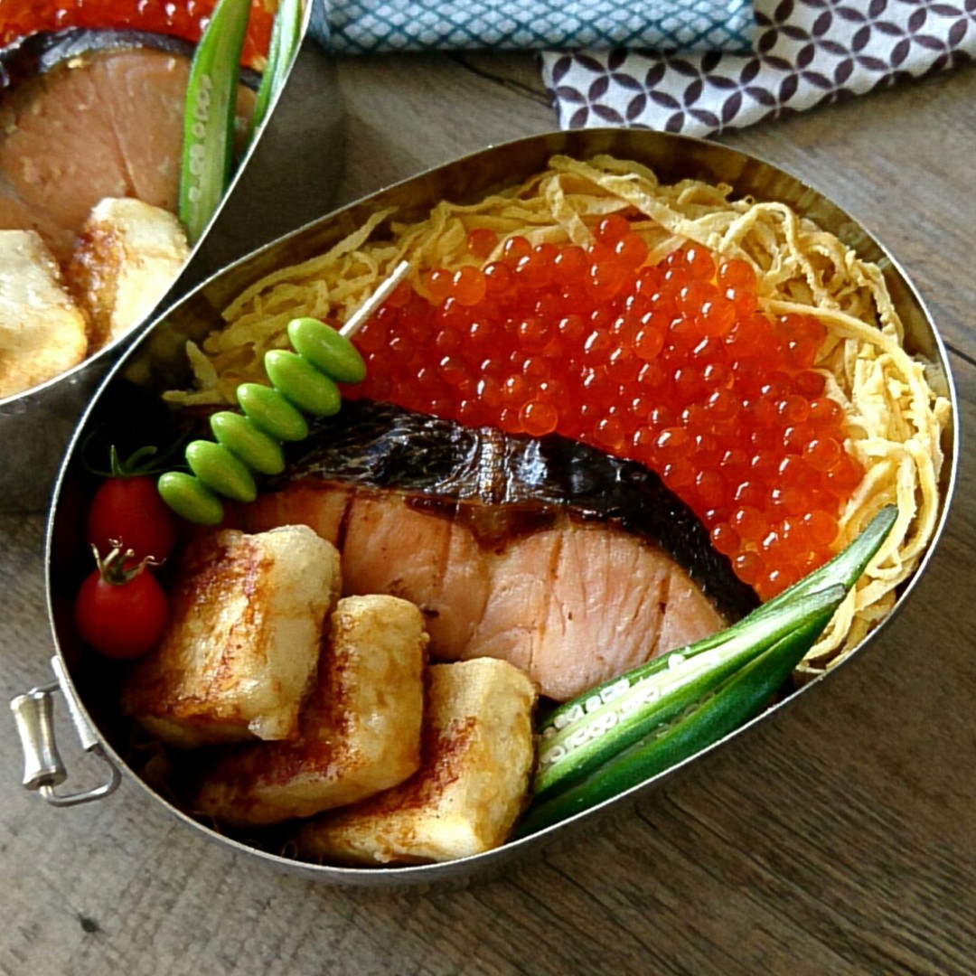 海の親子丼弁当