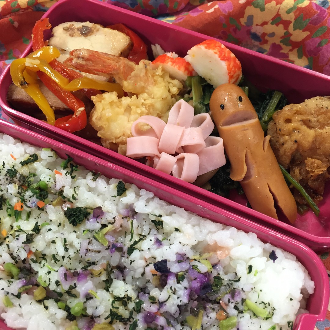 五彩混ぜ混ぜご飯パート2