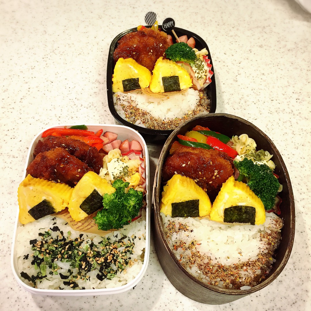娘＆旦那弁当