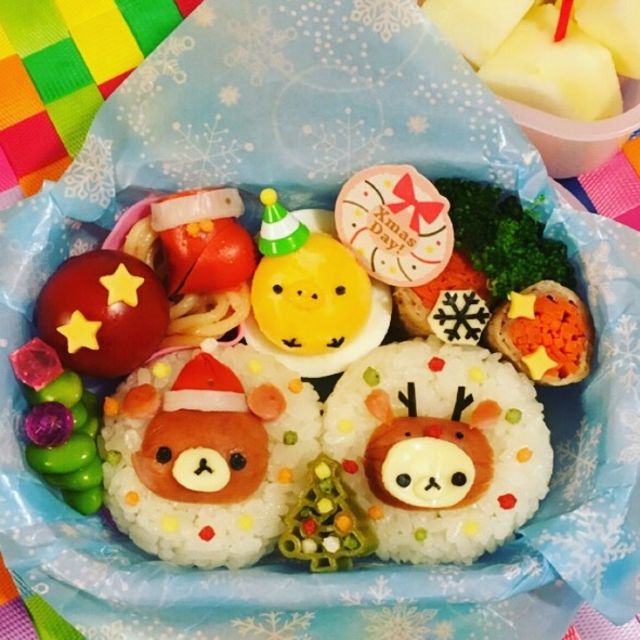 リラックマクリスマス弁当