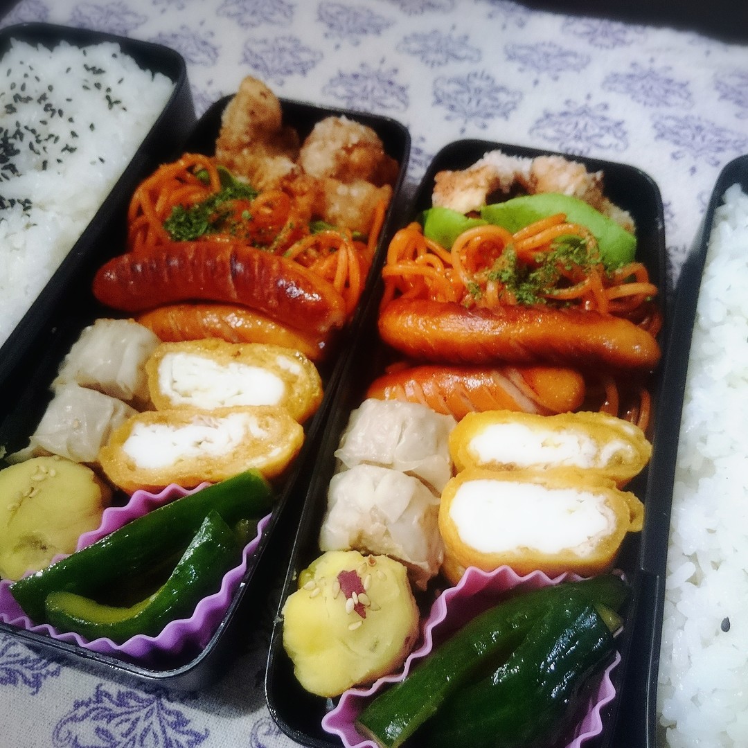 息子弁当❤