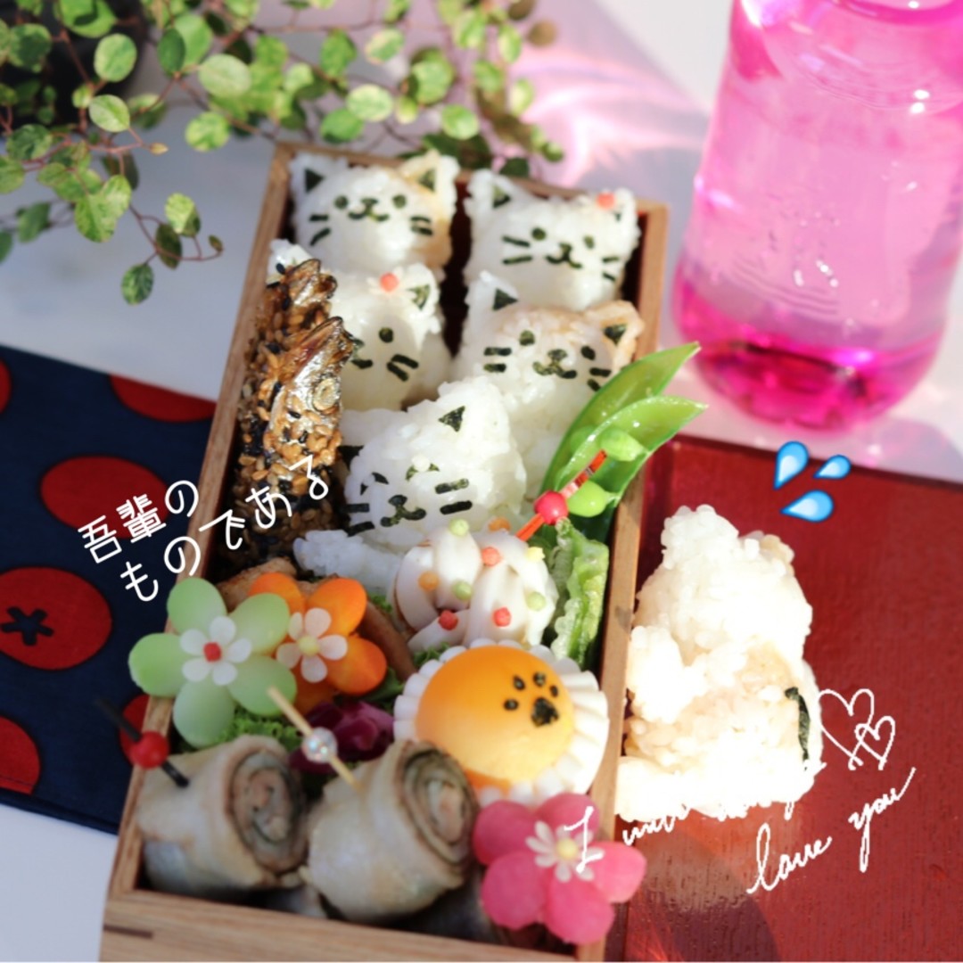 ニャン弁当 😸
