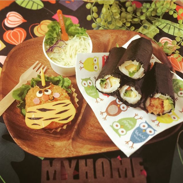 恵方巻ロールサンドイッチ弁当