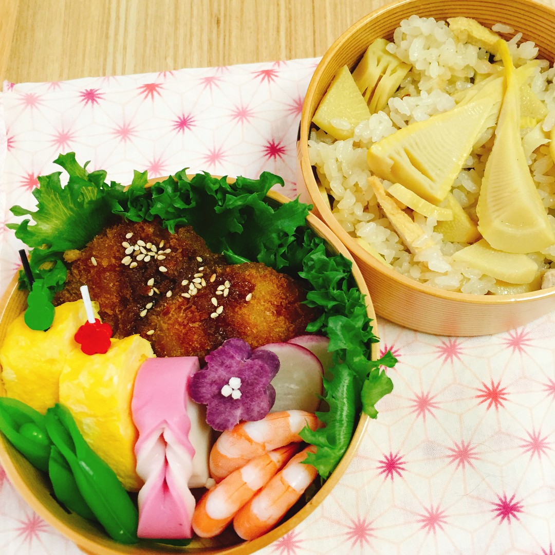たけのこご飯弁当