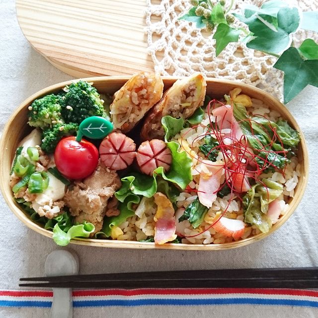 レタスチャーハン弁当