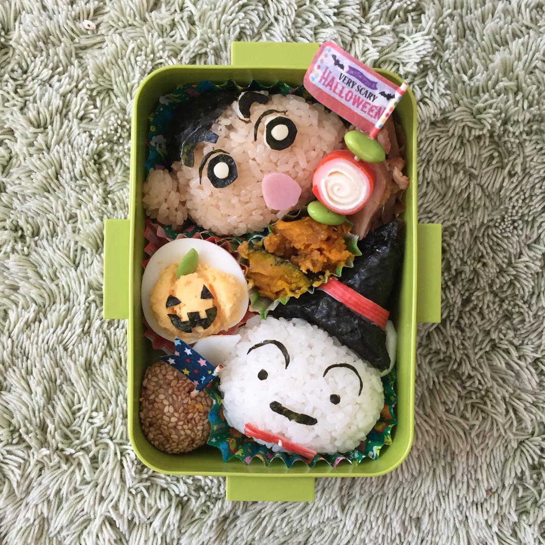 クレヨンしんちゃんdeハロウィン弁当