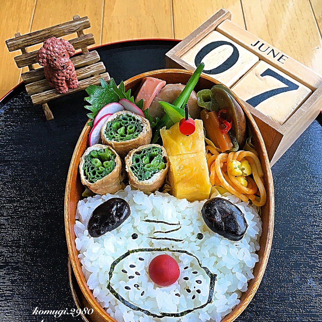 ぶさかわワンコ弁当