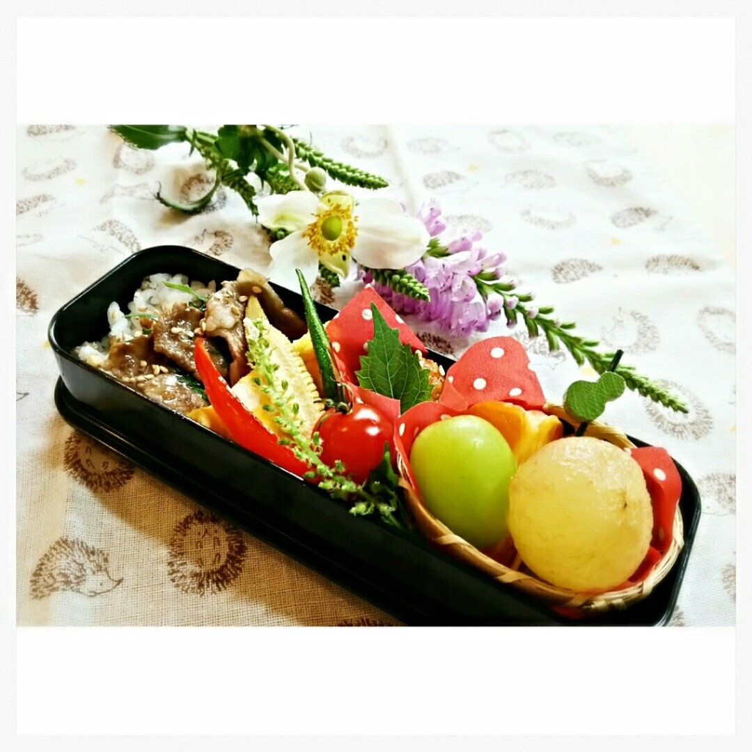 もち麦ご飯の焼き肉お弁当