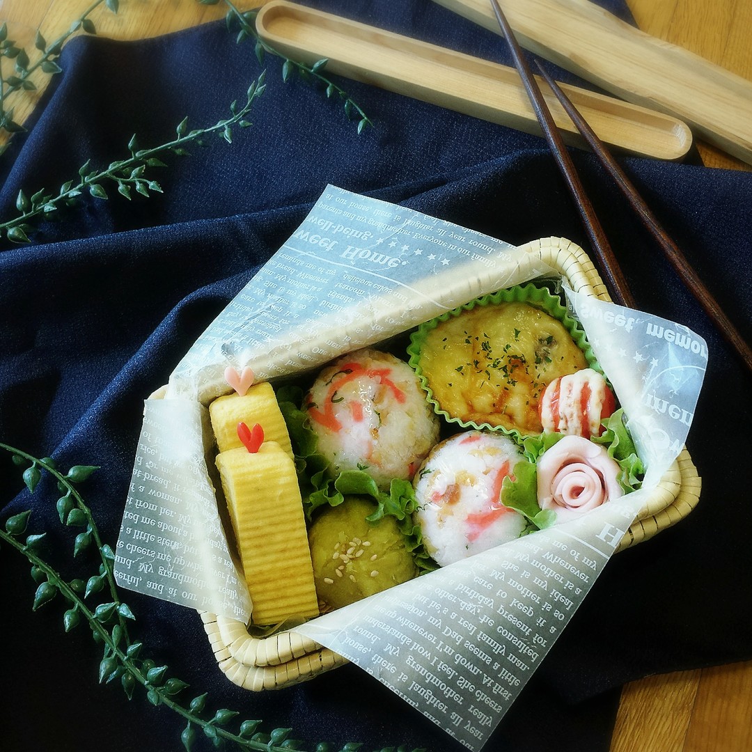 揚げ玉おむすび弁当