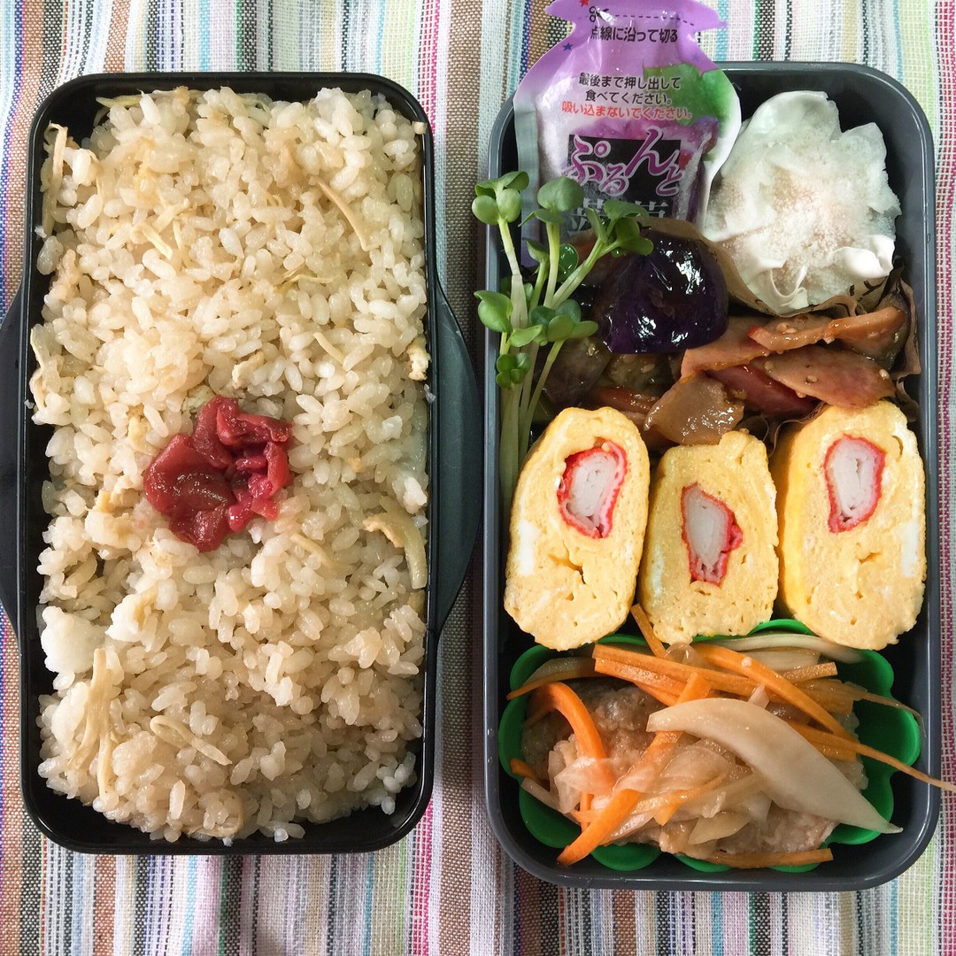 秋先取り 新生姜の炊き込みご飯弁当