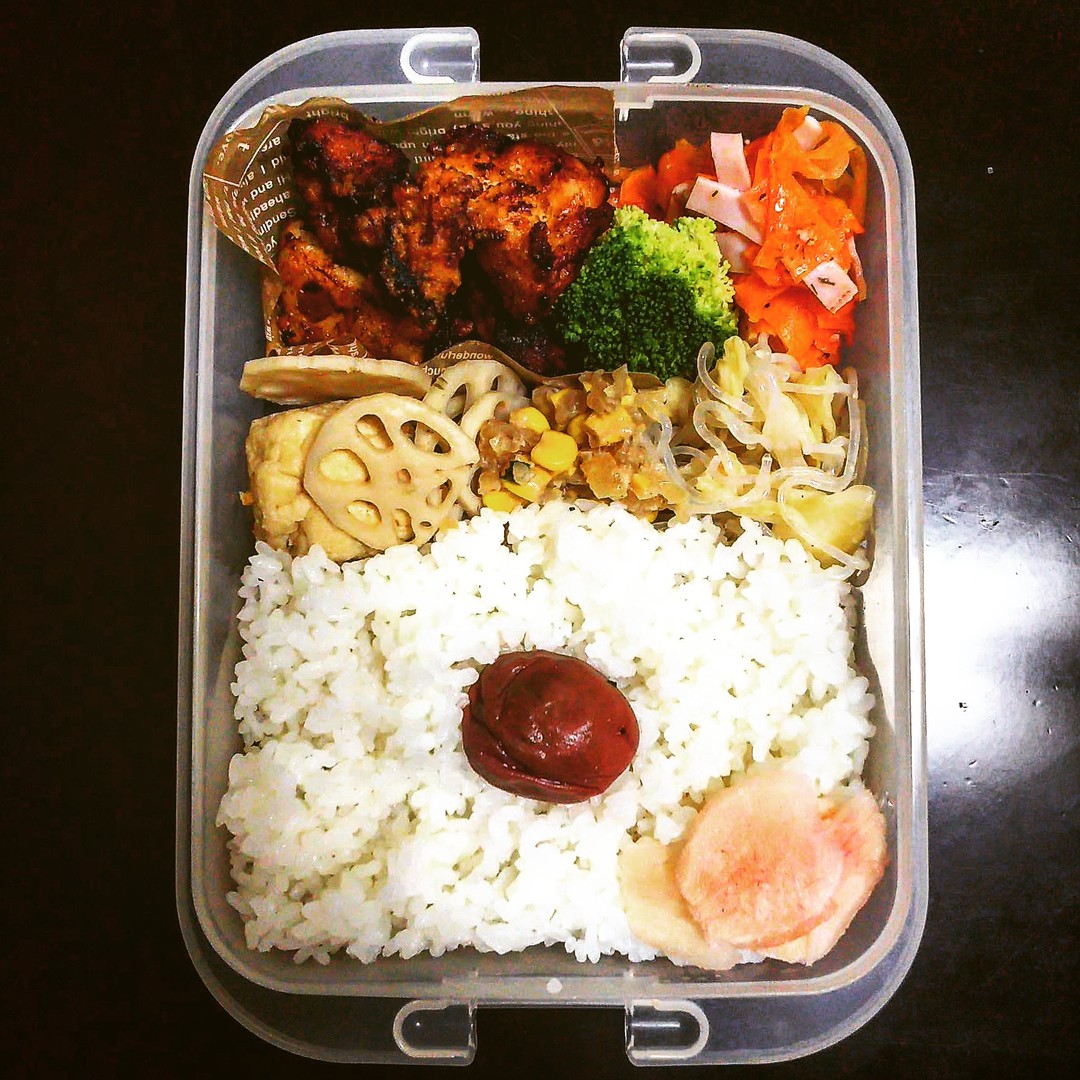 作りおきおかずでお弁当