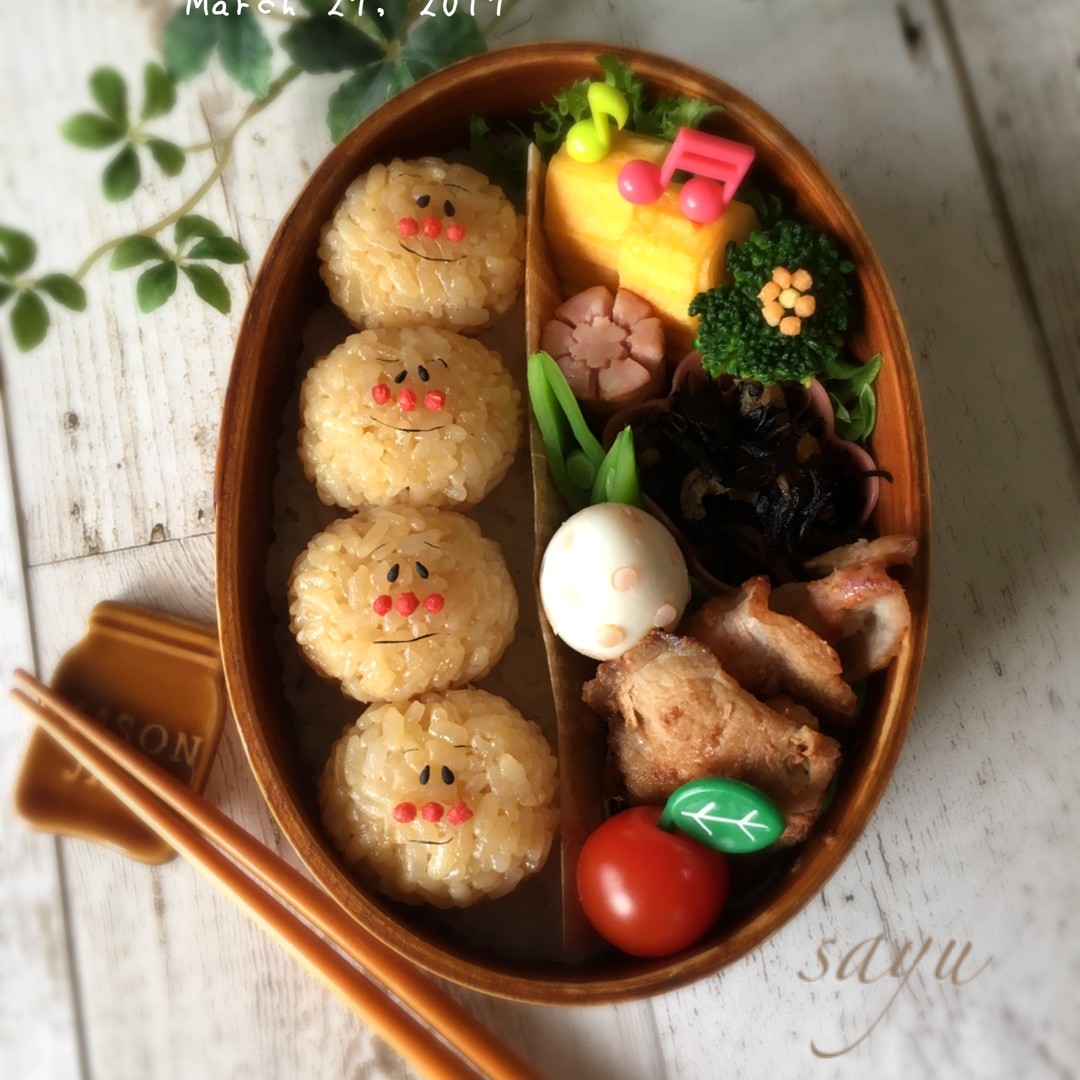 ゆる〜いアンパンマン弁当♪