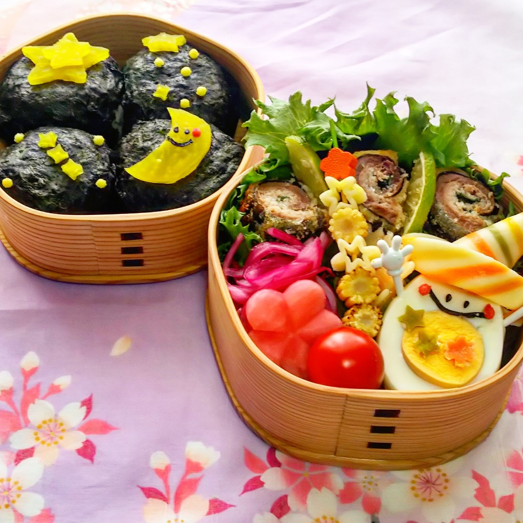 キラキラ輝くお星様弁当♪