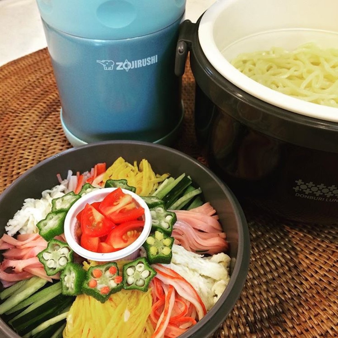 冷やし中華セパレート弁当🎵