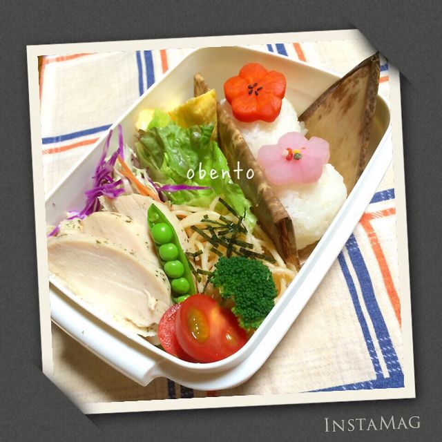鶏ハムのお弁当