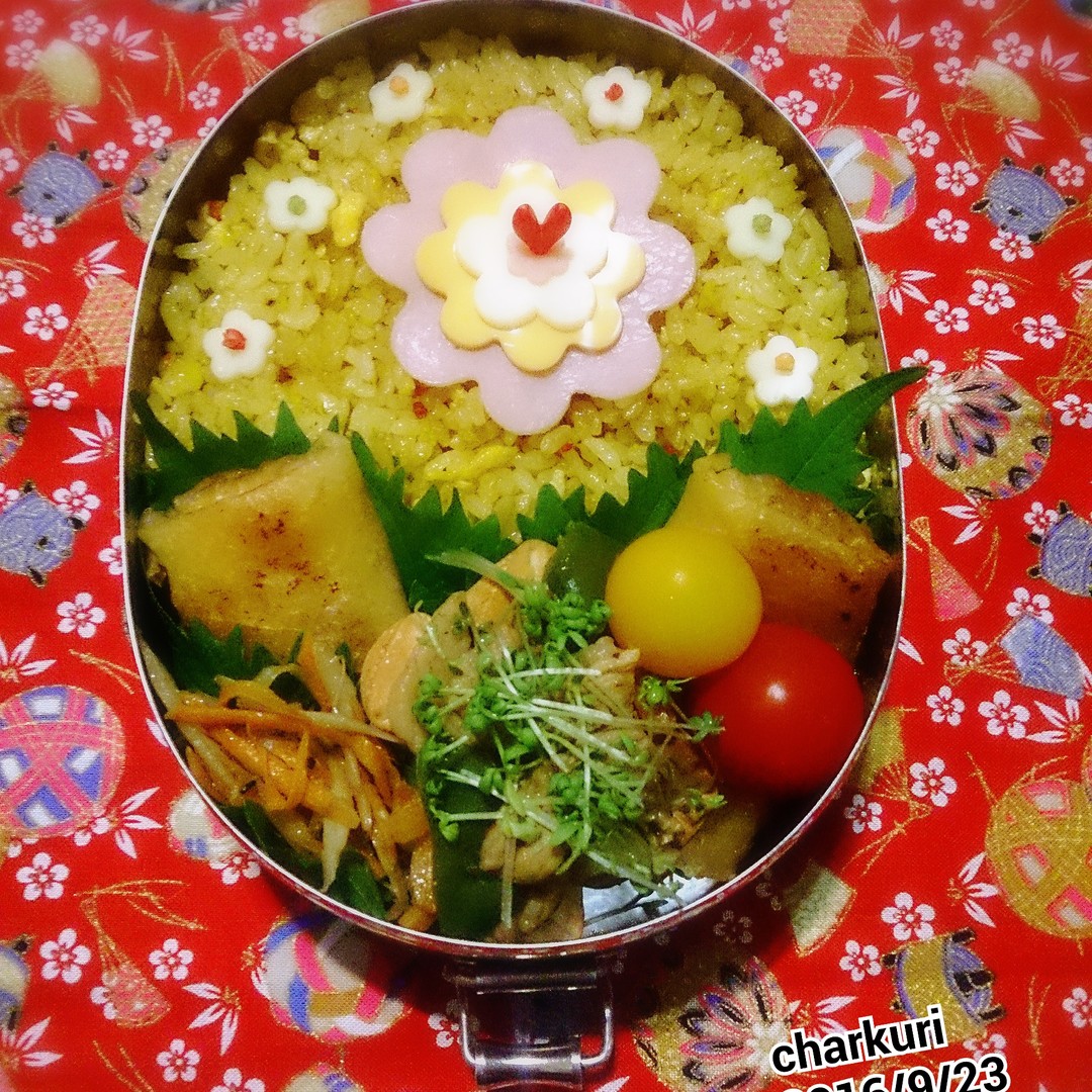 男子に作る見た目女子弁当