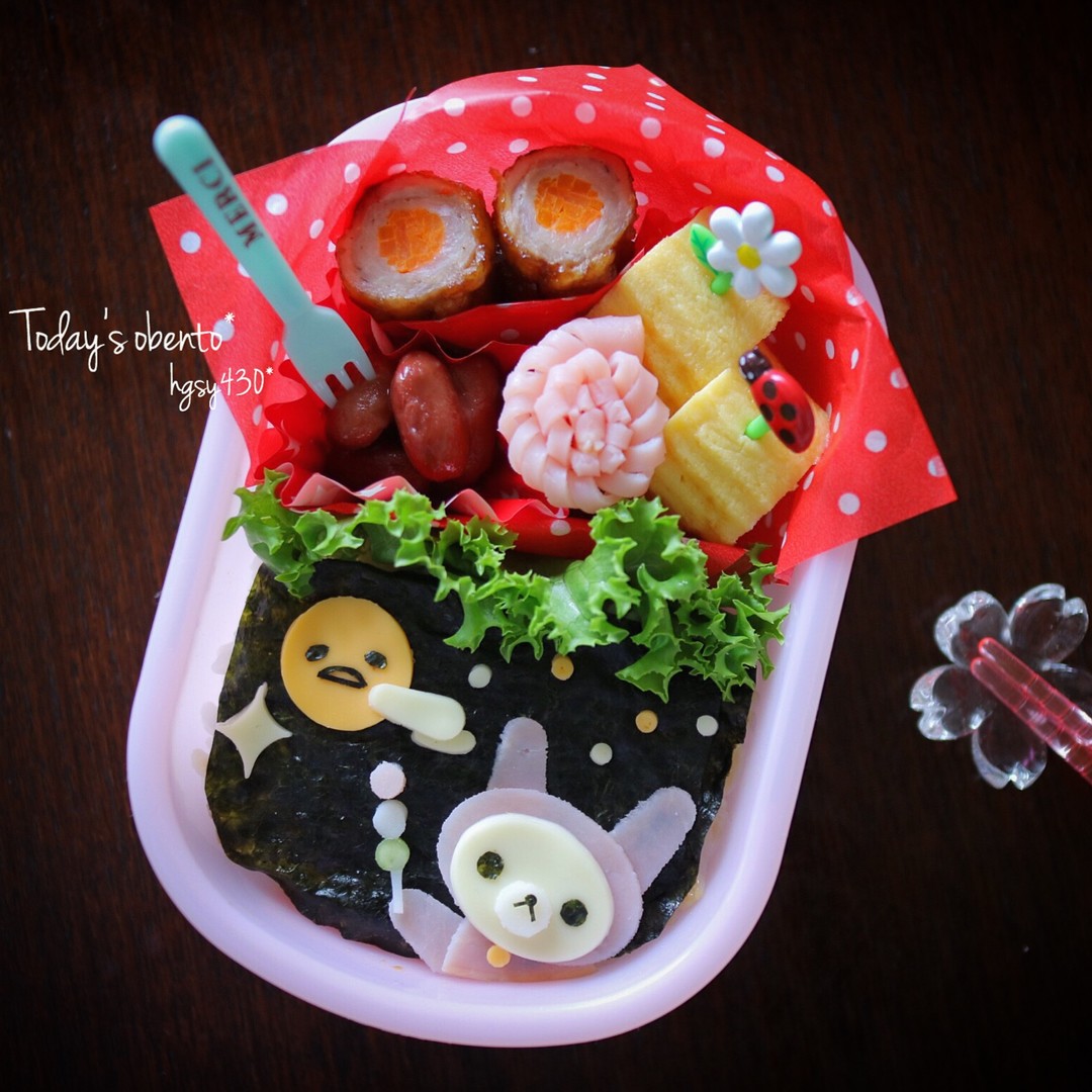 コリラックマのお月見弁当