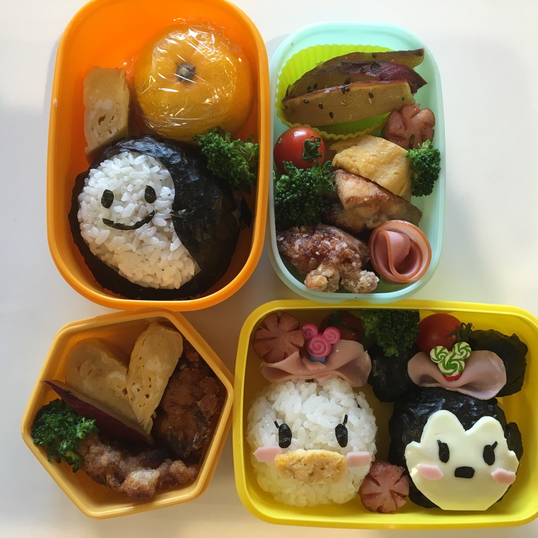 ツムツムとちょっとハロウィン弁当