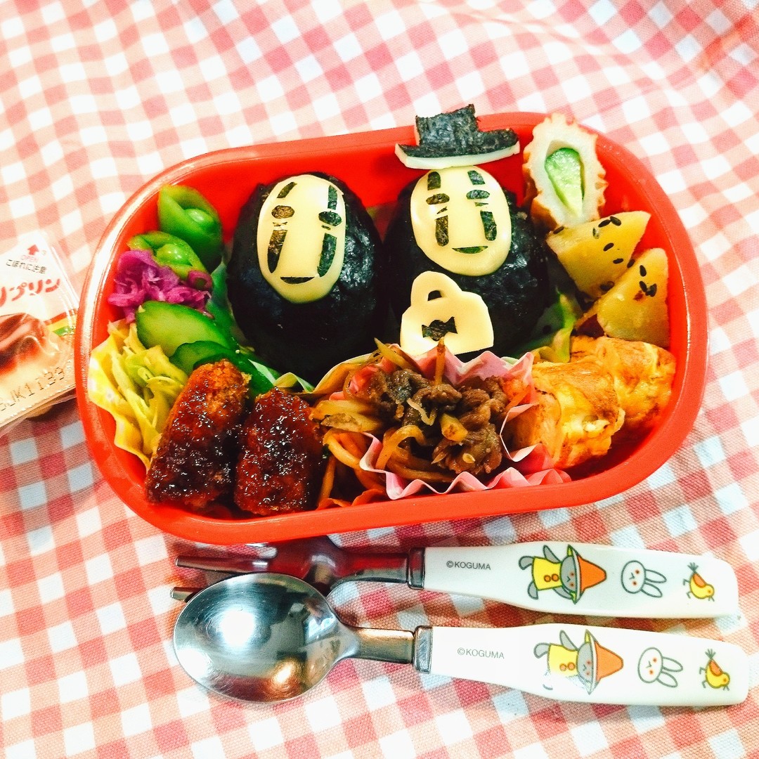 カオナシと仙台のカオナシさん弁当