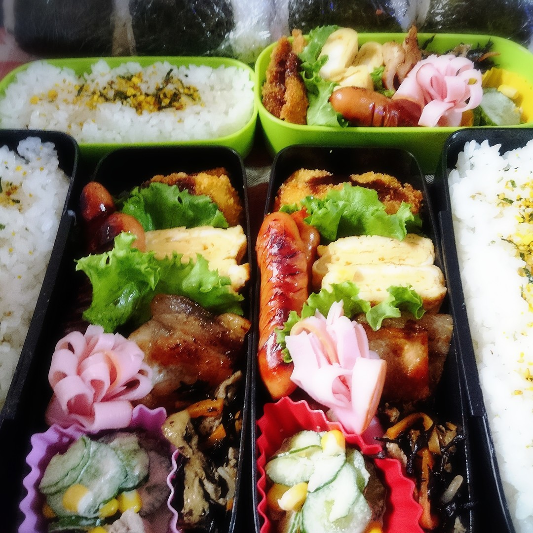 息子弁当❤旦那弁当❤