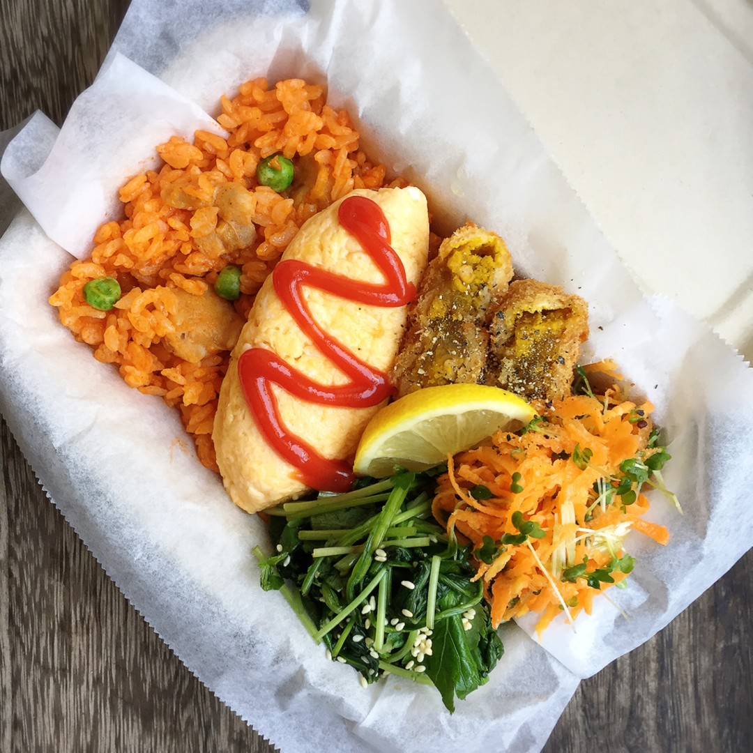 オムレツ弁当