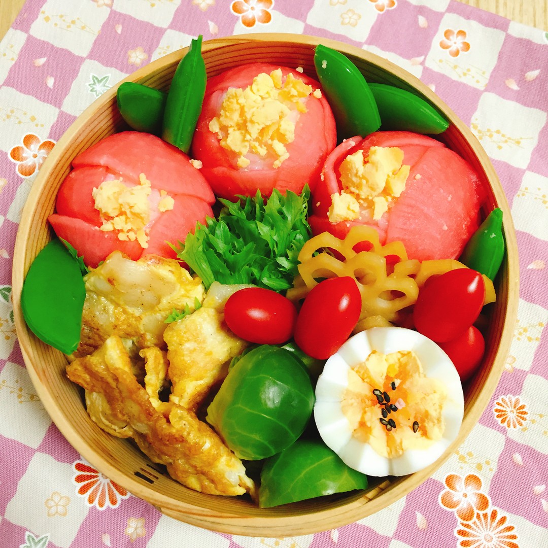 椿手毬寿司弁当