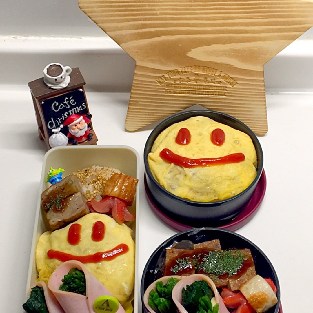 オムそば😃