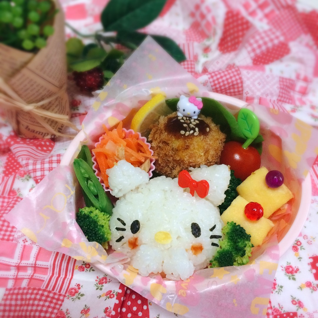 キティちゃん弁当♡