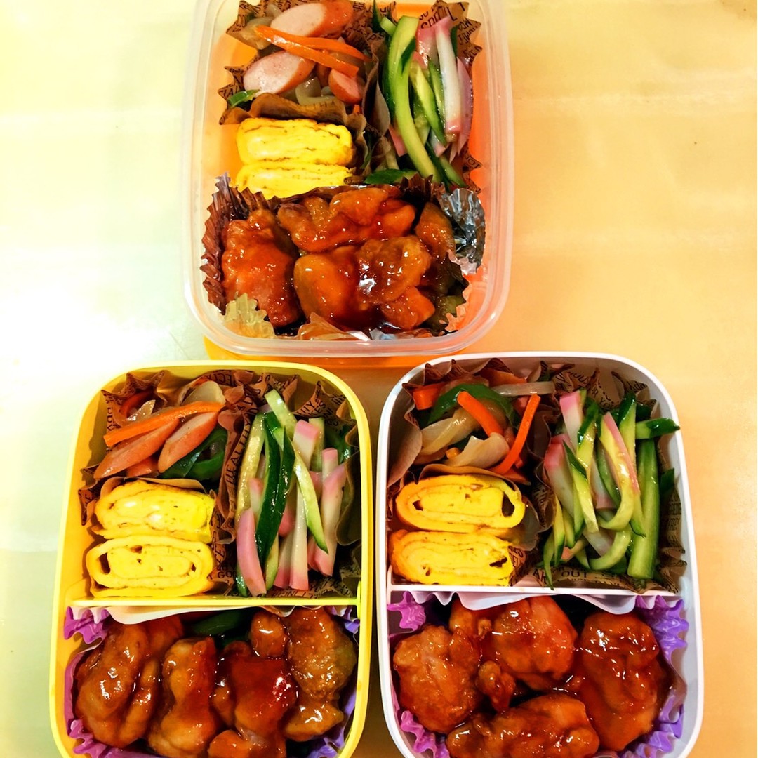 酢鶏弁当