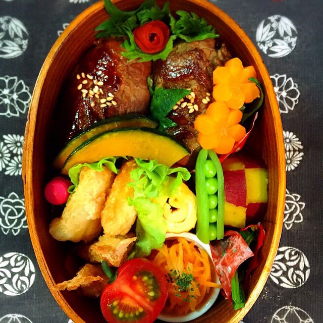 肉巻きおにぎり！