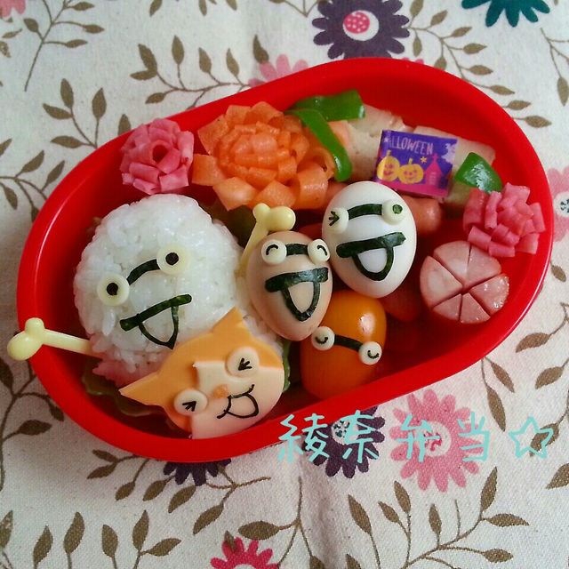 おうち弁当☆妖怪ウォッチ＊ウィスパーだらけ