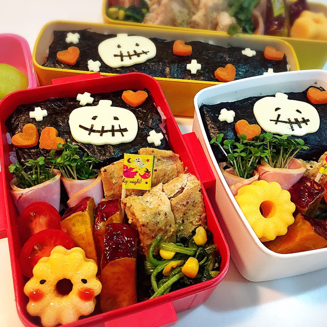 のり弁ハロウィン🎃