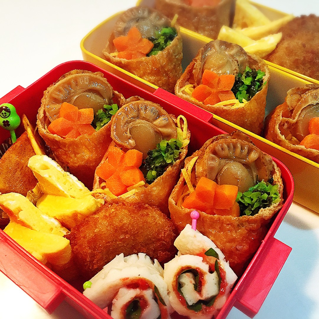 乗せてお稲荷さん弁当