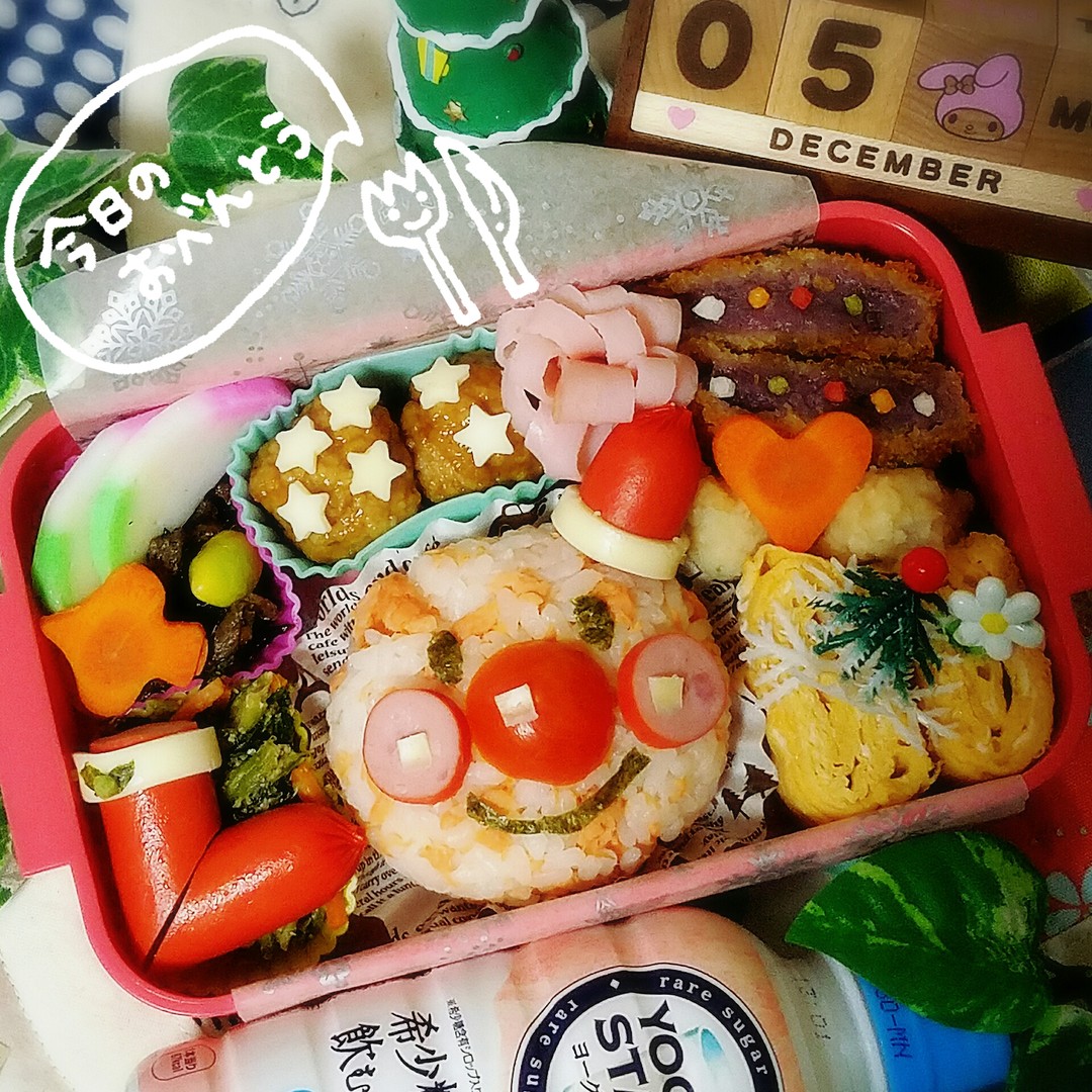 アンパンマンサンタ おにぎり弁当