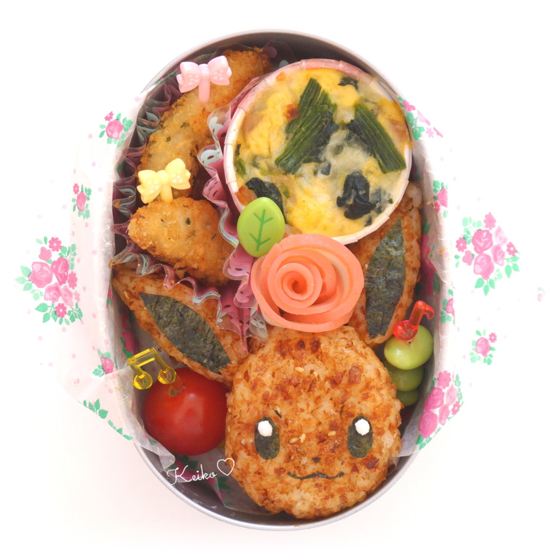 ポケモンのイーブイちゃん弁当♪ .•*¨*•.¸¸♬✧