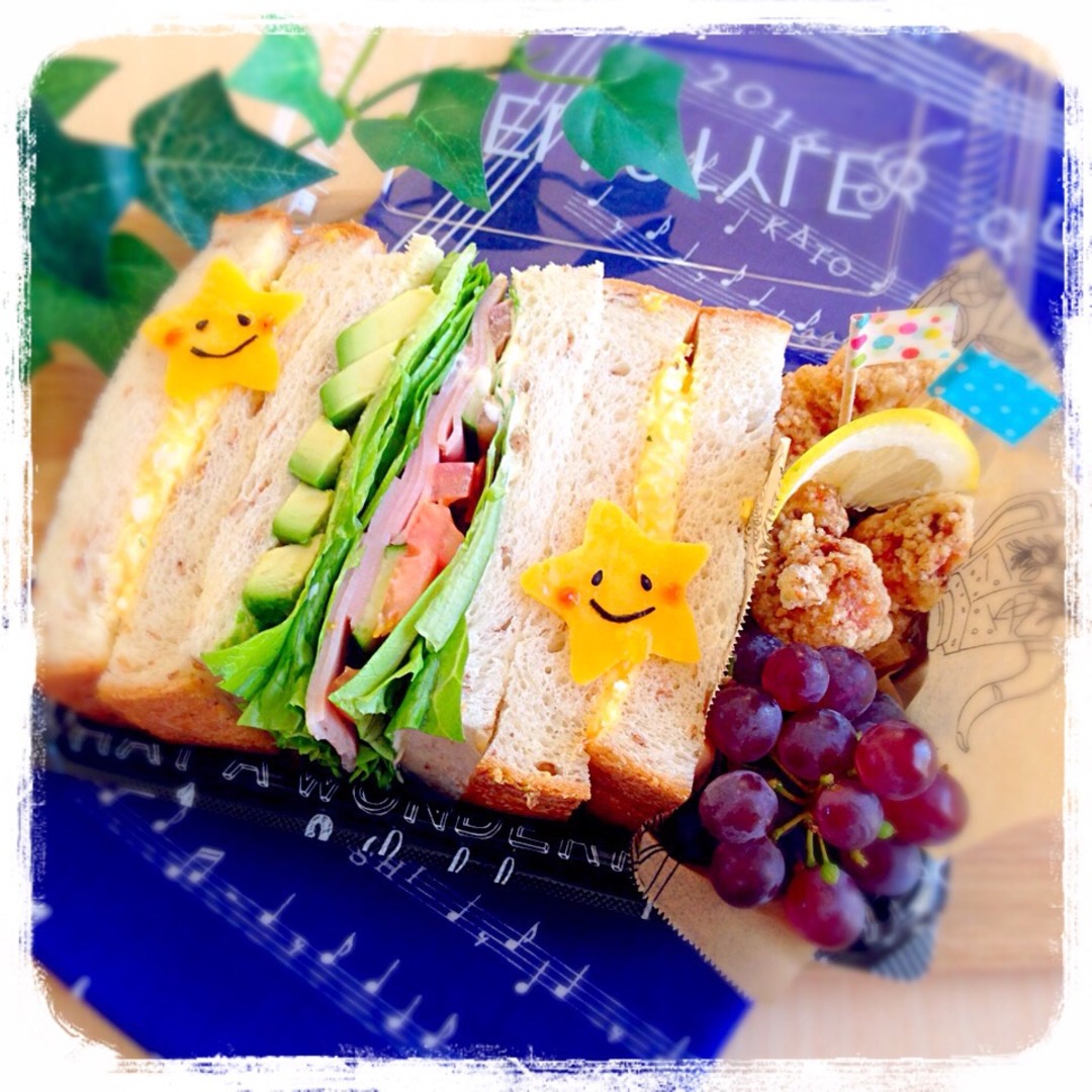 サンドイッチ弁当