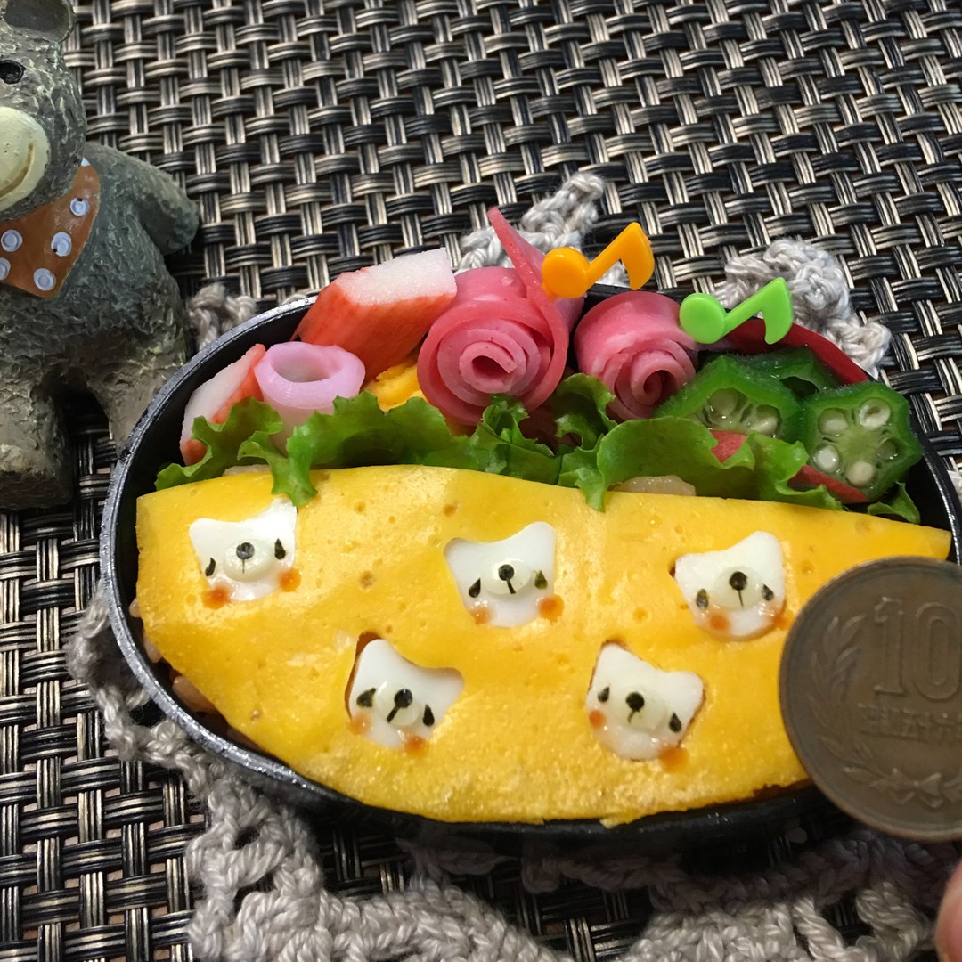 ミニミニオムライス弁当